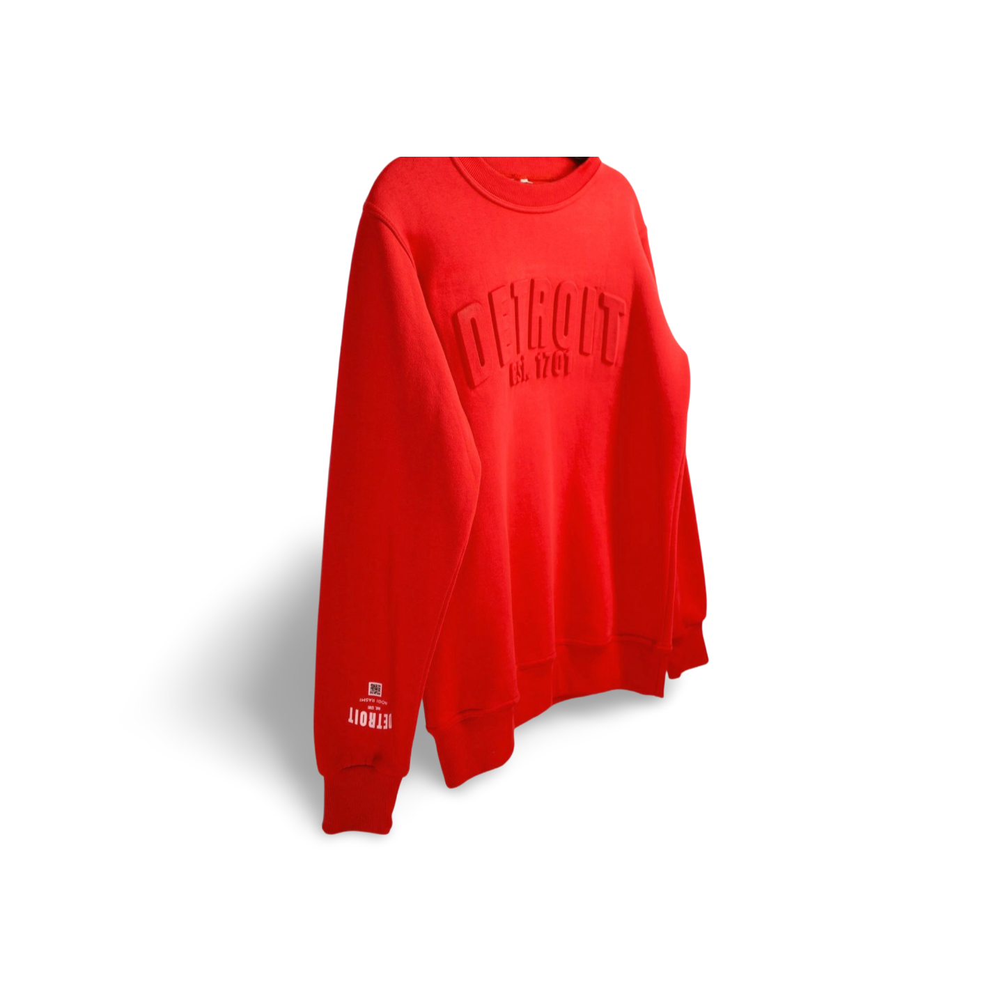 3D Detroit Sweatshirt (Fire Red)