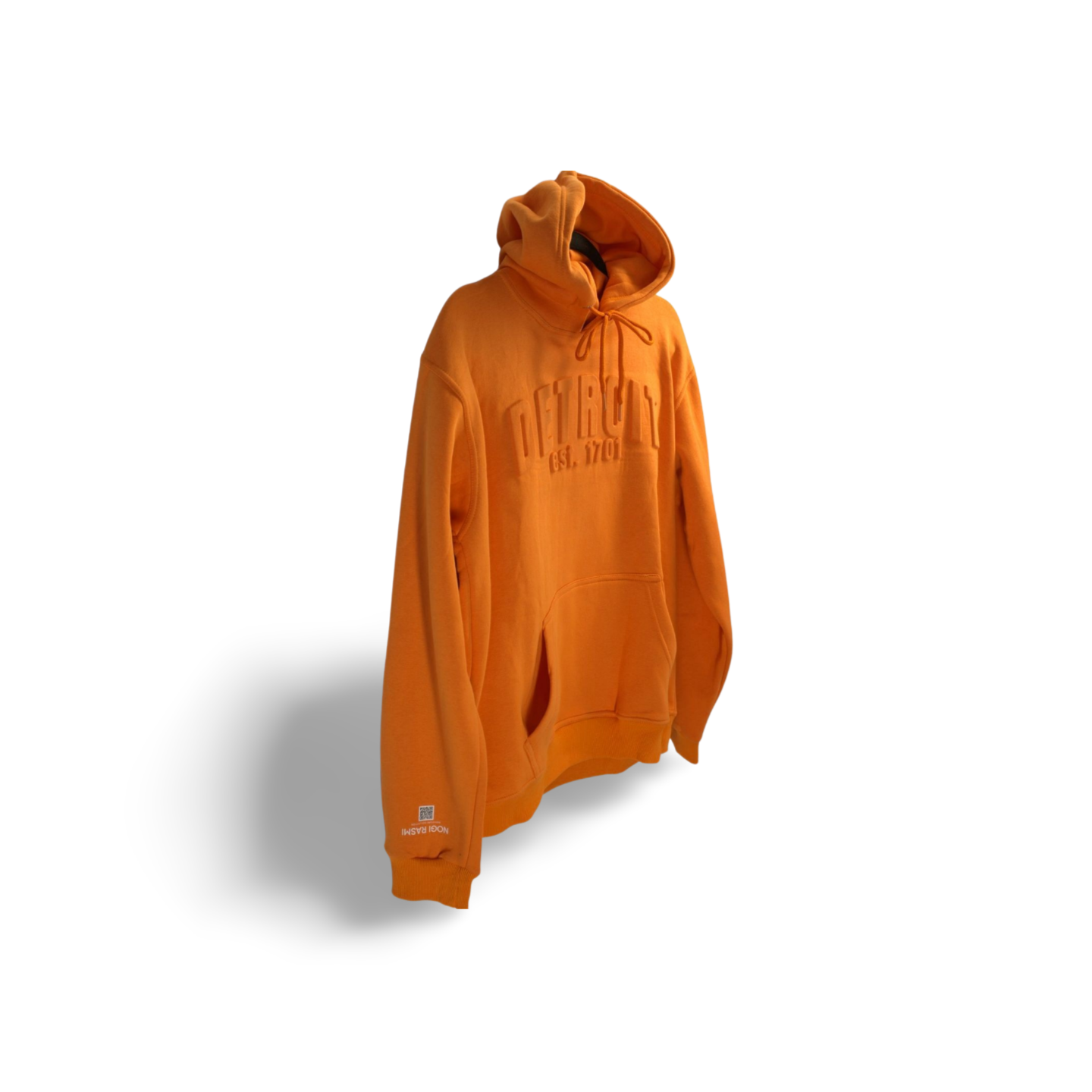3D Detroit Hoodie (Orange)