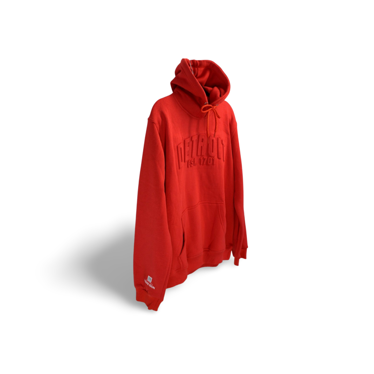 3D Detroit Hoodie (Ruby Red)