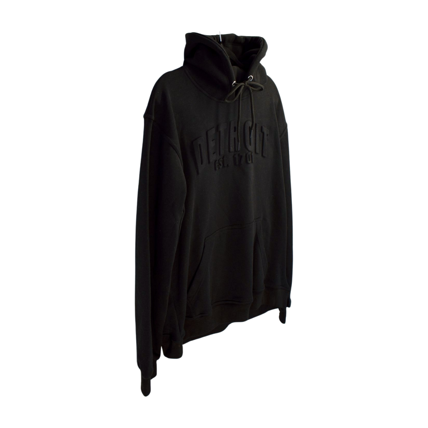 3D Detroit Hoodie (Black)