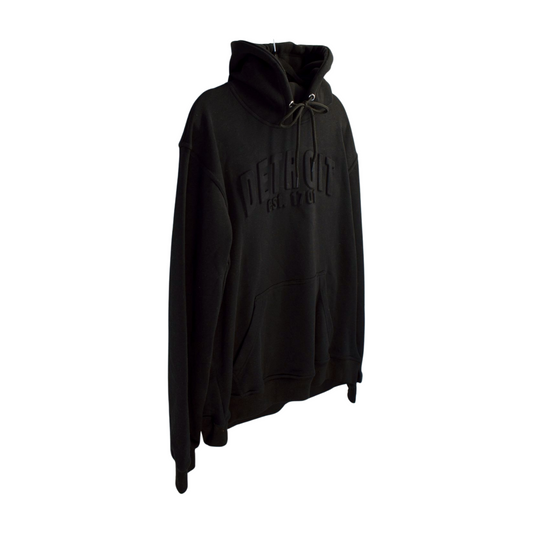 3D Detroit Hoodie (Black)