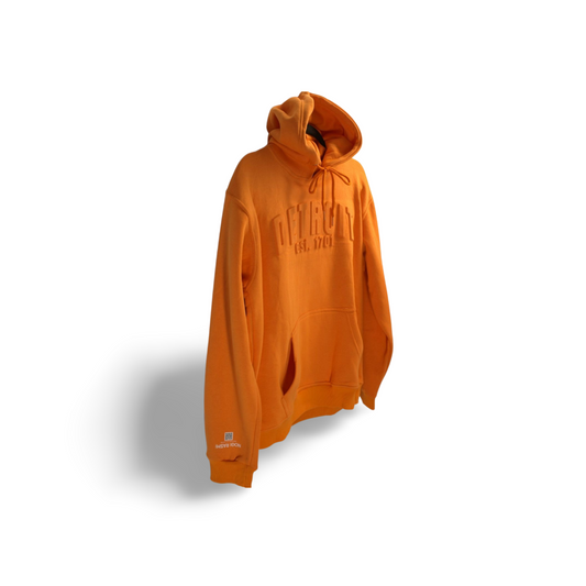 3D Detroit Hoodie (Orange)