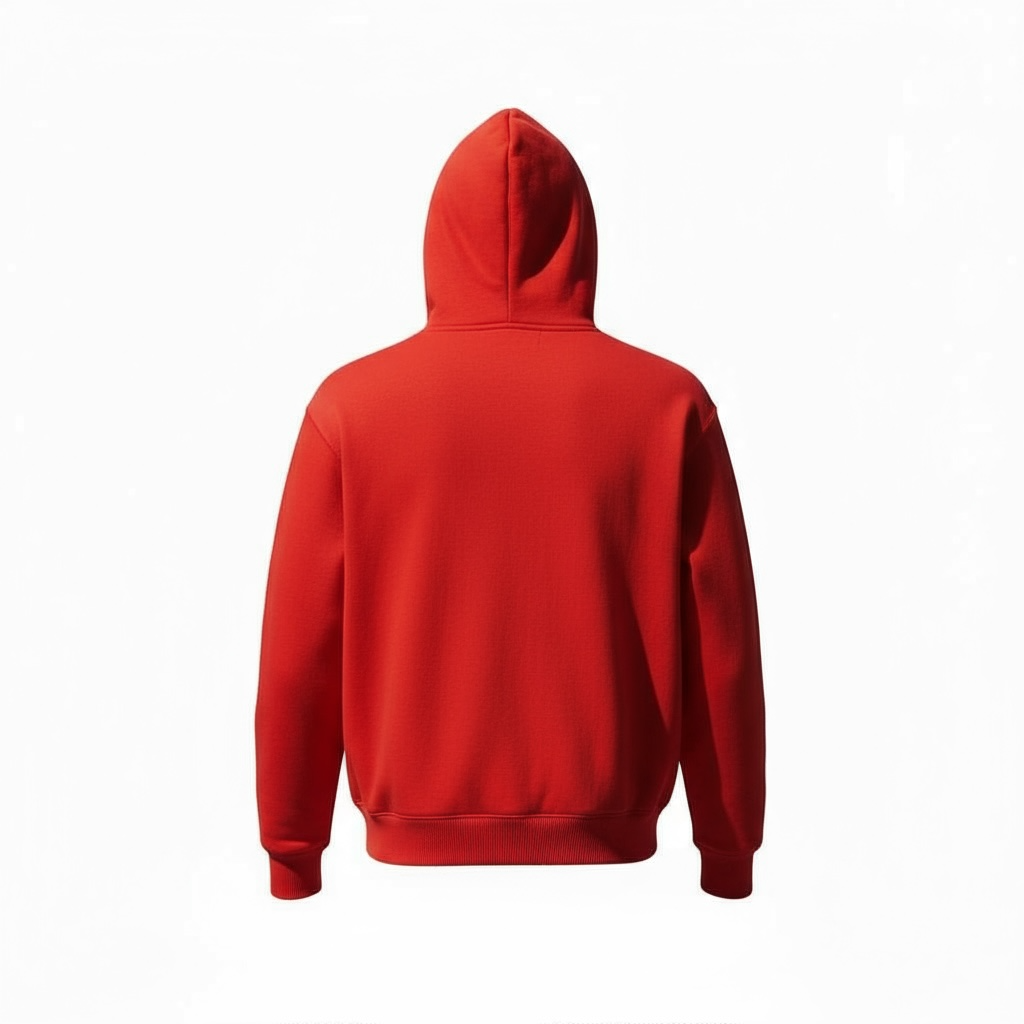 3D Detroit Hoodie (Ruby Red)