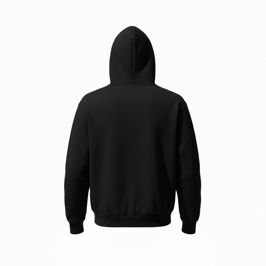 3D Detroit Hoodie (Black)