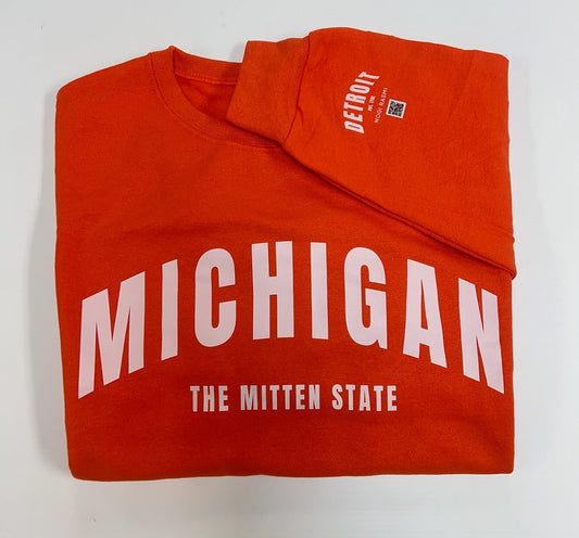 Michigan Sweatshirt (Burnt Orange)