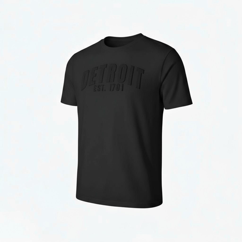 3D Short Sleeve T-shirt (Black)