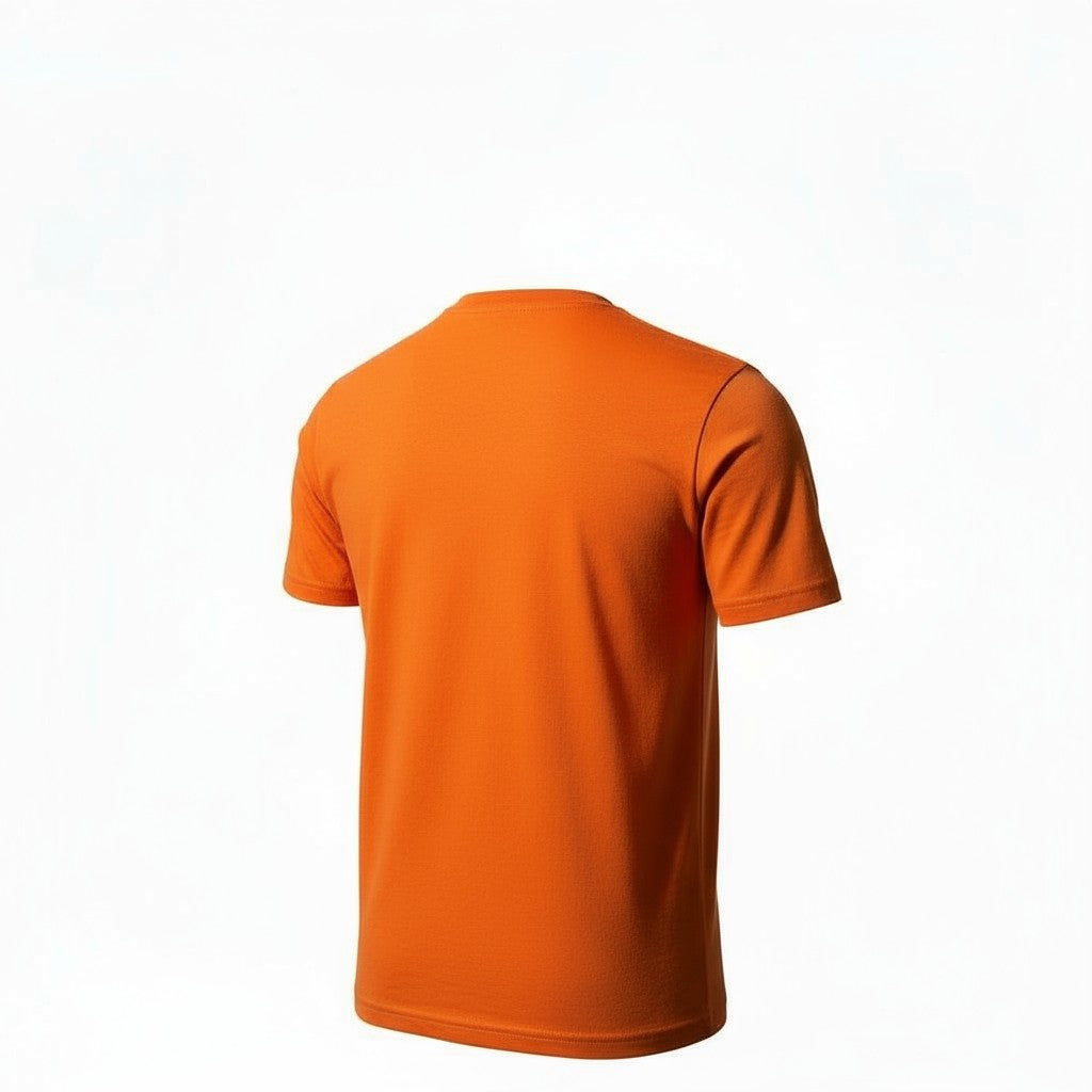 3D Short Sleeve T-Shirt (Orange)